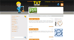 Desktop Screenshot of illustrator.tutfactory.com